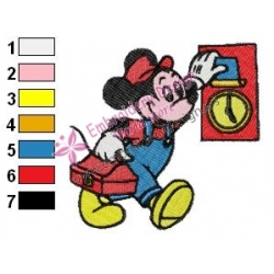 Mickey Mouse Cartoon Embroidery 47